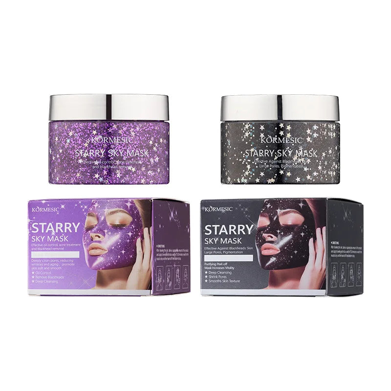Kormesic Twinkle Peel-Off Mask Facial Moisturizing Nourishing Hydrating Anti Wrinkle Face Masks Skin Care
