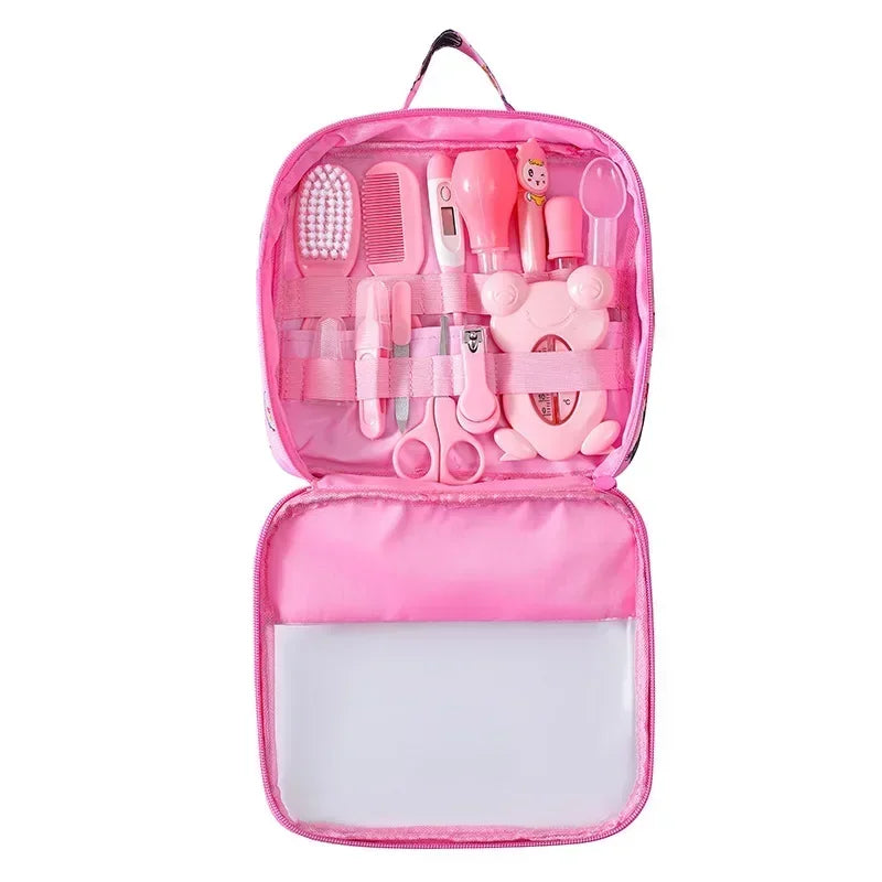 13PCS Baby Care Kit Newborn Hygiene Kit Complete Professional Nursing Tools for Mother Kids Newborn Baby Care Accessories