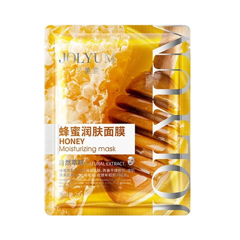 Fruit Moisturizing Facial Mask 5pcs skincare Whitenting Hydrating Anti-aging Facial Masks Face Masks
