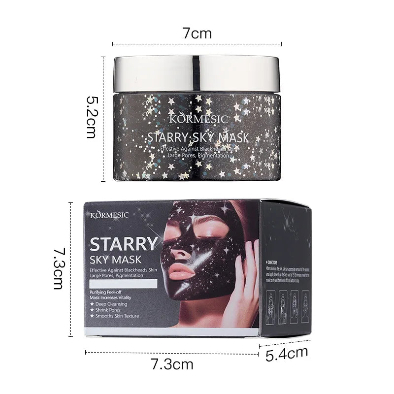 Kormesic Twinkle Peel-Off Mask Facial Moisturizing Nourishing Hydrating Anti Wrinkle Face Masks Skin Care