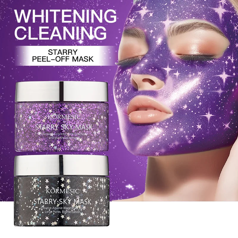 Kormesic Twinkle Peel-Off Mask Facial Moisturizing Nourishing Hydrating Anti Wrinkle Face Masks Skin Care