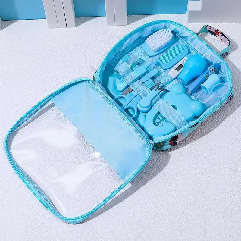 13PCS Baby Care Kit Newborn Hygiene Kit Complete Professional Nursing Tools for Mother Kids Newborn Baby Care Accessories