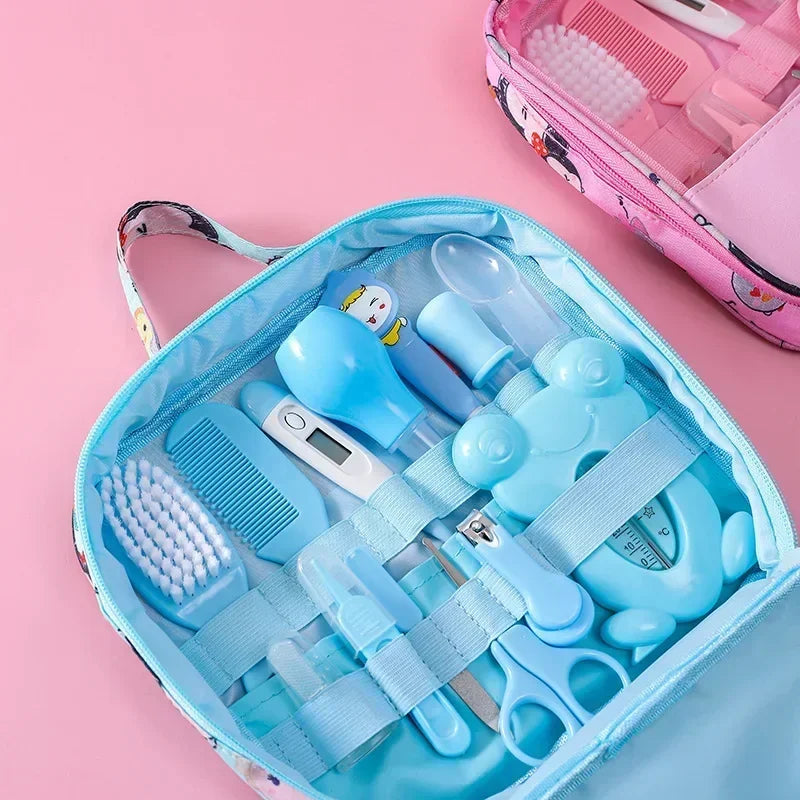 13PCS Baby Care Kit Newborn Hygiene Kit Complete Professional Nursing Tools for Mother Kids Newborn Baby Care Accessories